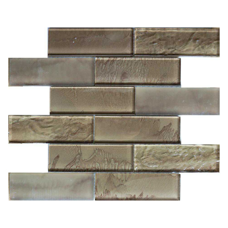 Azulejos de vidrio subterráneo para interiores para placas para salpicaduras de cocina